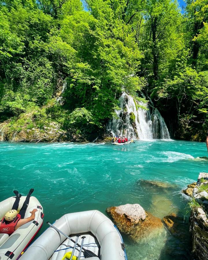 Hotel Rafting Camp Modra Rijeka Scepan-Polje Esterno foto