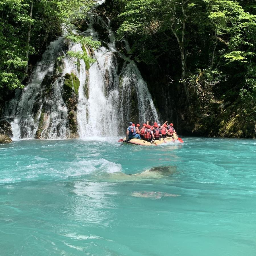 Hotel Rafting Camp Modra Rijeka Scepan-Polje Esterno foto