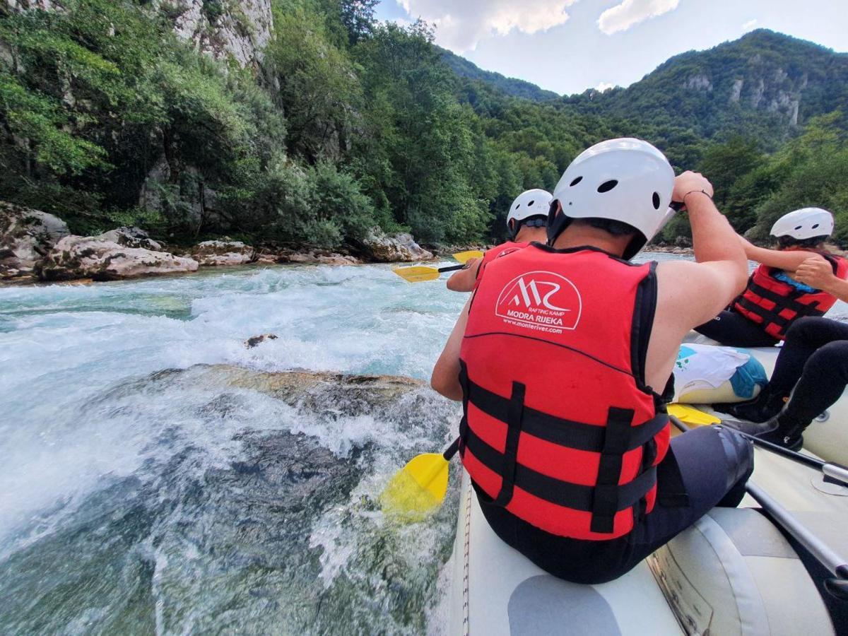Hotel Rafting Camp Modra Rijeka Scepan-Polje Esterno foto