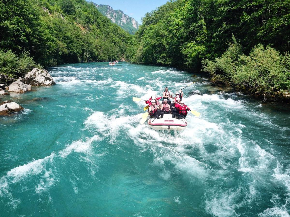 Hotel Rafting Camp Modra Rijeka Scepan-Polje Esterno foto