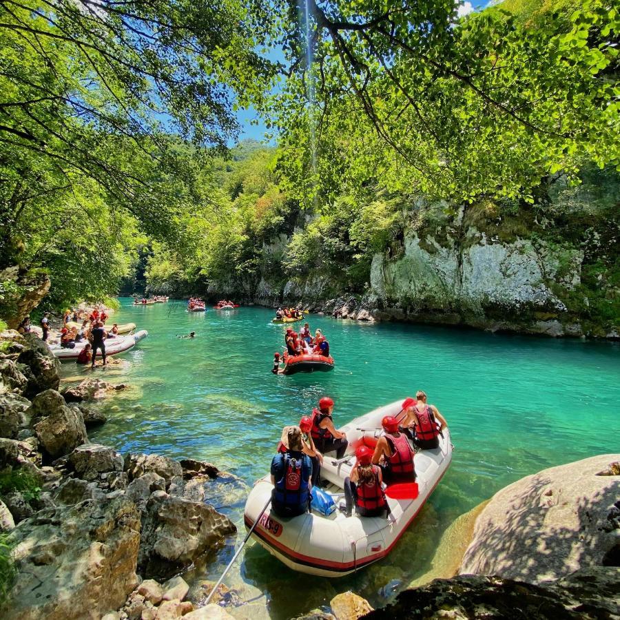 Hotel Rafting Camp Modra Rijeka Scepan-Polje Esterno foto