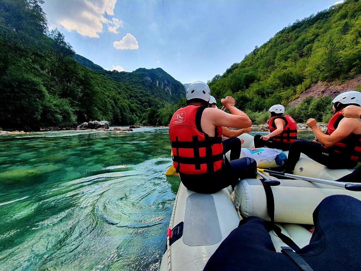 Hotel Rafting Camp Modra Rijeka Scepan-Polje Esterno foto