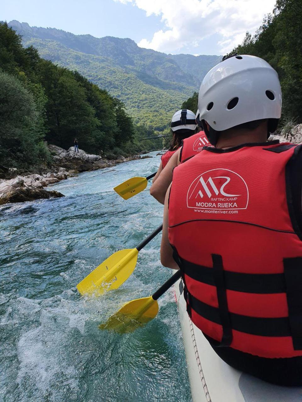 Hotel Rafting Camp Modra Rijeka Scepan-Polje Esterno foto