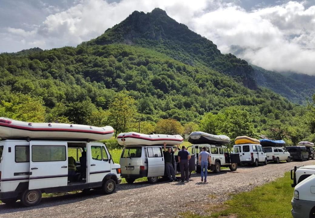 Hotel Rafting Camp Modra Rijeka Scepan-Polje Esterno foto